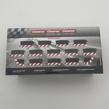 Carrera Digital 124 / 132 Evo/Excl. Innenrandstreifen 4/15° rot/Weiss