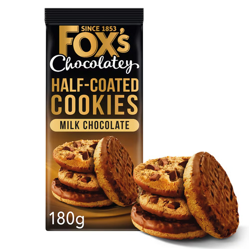 Fox half coated milk - fox's,