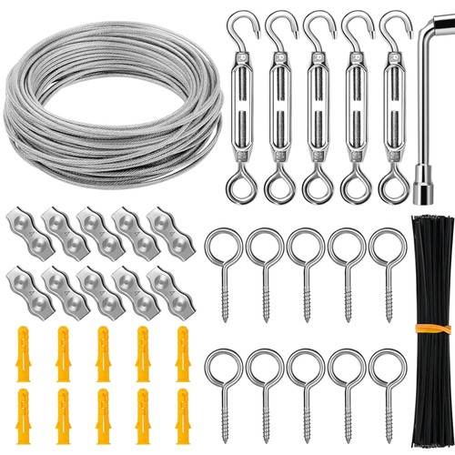 Drahtseil edelstahl 30m - edelstahl, 3mm