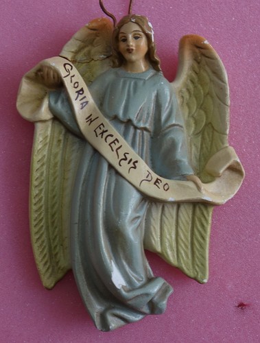 Alte krippenfigur engel - alte,