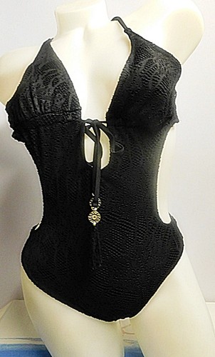 Badeanzug 36 schwarz - h&m, gr.