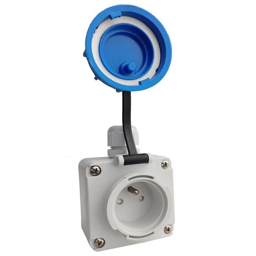 Steckdose 16a 230v hermetische - 16a,