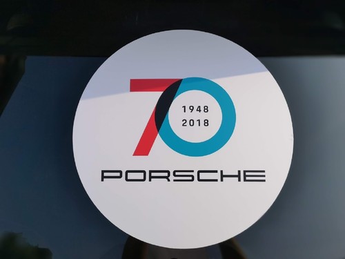 Jahre porsche xxl aufkleber - jahre,