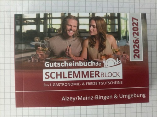Gutscheinbuch schlemmerblock - gutscheinbuch,