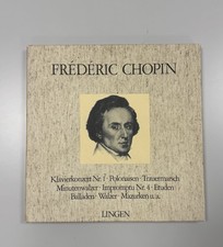 Chopin 5 LP-Box Klavierkonzerte Polonaisen Etüden Balladen near mint