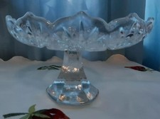 Teller auf Fuß - Gebäckteller - Original Walther Glas