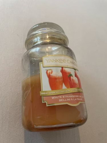 Yankee candle white strawberry - yankee,