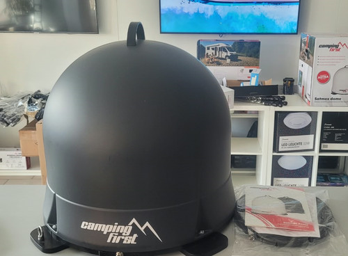 Camping first satmex dome - camping,