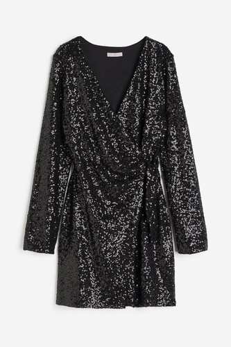 Paillettenkleid im - h&m,