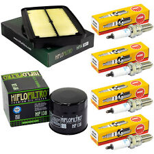 Wartung Set Luftfilter Ölfilter Zündkerze für Suzuki GSF 600 Bandit A8 2000-2004