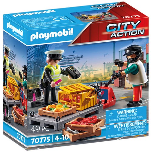Playmobil zollkontrolle mit - playmobil,