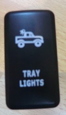 Toyota Lichtschalter, Taster, z.B. für Hilux /Landcruiser /Tacoma, Tray Lights