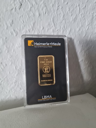 Heimerle meule goldbarren - &,