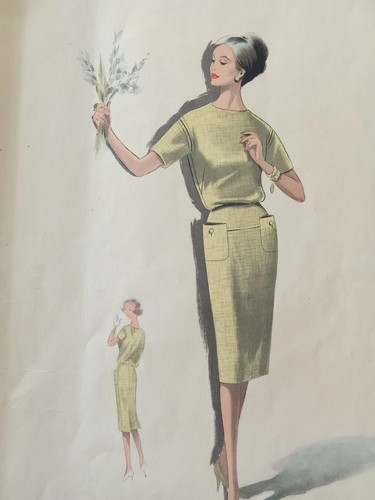 Vintage butterick r485 - butterick,