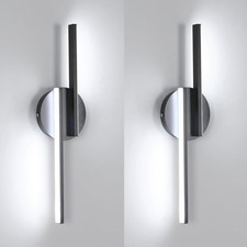 2X LED Wandleuchte 6500K