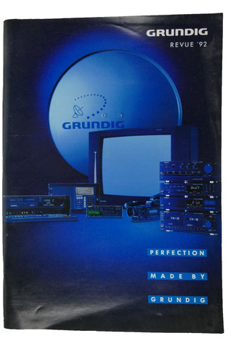 Grundig revue 92 katalog - grundig,