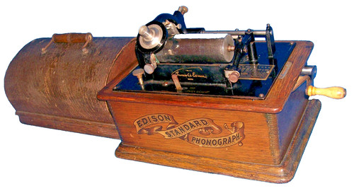 Edison standard phonograph - edison,