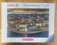 Ravensburger Puzzle 1000 Teile - Scandinavian Places - Stockholm, Schweden