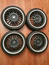 Schmidt Felgen 4x100 mit Reifen 215/35R17 83V und Deckel+Felgenschloss+ABE