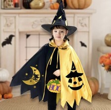 Halloween Kinder Zauberer Umhang und Hut, Geburtstagsfeier