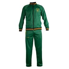 St.Pauli Grün Punk Retro Fußball Trainingsanzug Reißverschluss Jacke Herren