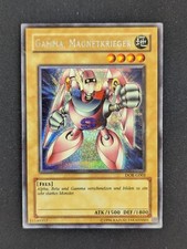 Gamma, der Magnet Krieger DOR-G003 Secret Rare Deutsch VG YUGIOH
