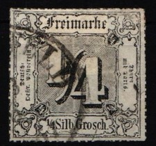 Thurn & Taxis 45 gestempelt