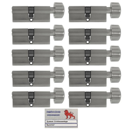 10x knaufzylinder 60mm 30 - knaufzylinder, 30/30