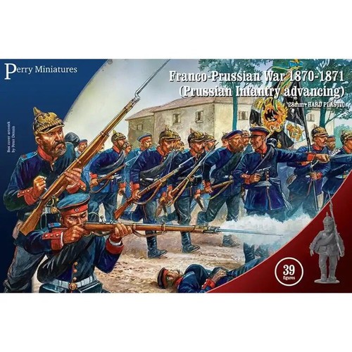Prussian infantry advancing - prussian,
