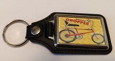 RALEIGH CHOPPER LEDER SCHLÜSSELANHÄNGER Grifter Tomahawk Wellensittich Fahrrad