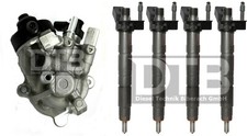 Hochdruckpumpe +4x Injektor BMW 125d 325d 425d 525d 13518597820 0445010784