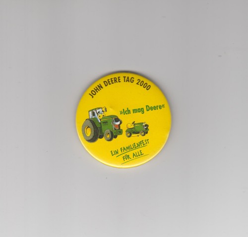 John deere tag - button,