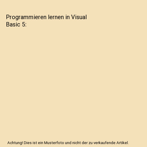 Programmieren lernen visual - programmieren,
