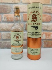 Signatory Vintage, Linkwood Distillery 1995, inkl.Tube, Flasche ist leer.