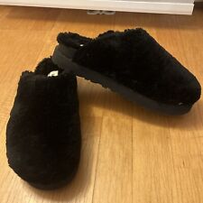 Neue Ugg Hausschuhe, Schwarz, Fell, Clogs, Gr. 42, TOP!!! Lammfell******