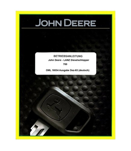 Betriebsanleitung für john - betriebsanleitung,