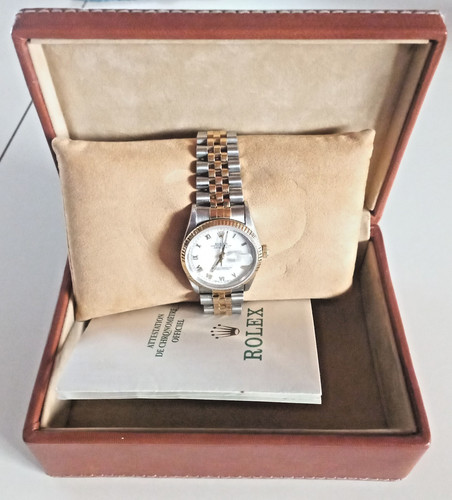 Rolex datejust gelb - gelb, gold