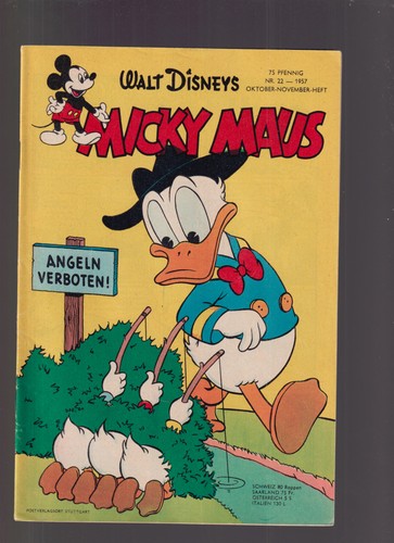 Micky maus jahrgang - maus, 1957