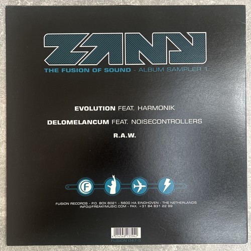 Zany the fusion of sound - -,