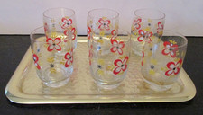 6 DDR Schnapsgläser mit