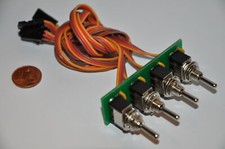 4 Kanal Sender Schaltkanal Ausbau für Robbe Futaba F-14 Kanalausbau EAE & EAT