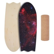 Balance Board Holz Indoorboard Balance Brett Gleichgewichtsboard Surf Skate
