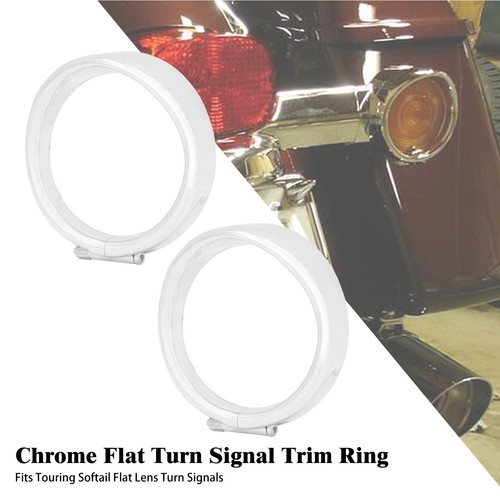 Chrom blinker visier zierring - blinker,