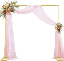 Traubogen Hochzeit Bogen Metall Hintergrund Ballonbogen Blumen Rahmen Deko 2M*2M
