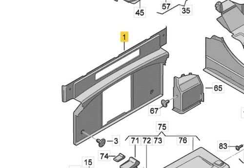 Eos 1f verkleidung - ,