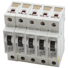 5x Siemens 5SX41 C16 230/400V