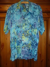 Herren Kurzarm Freizeit Hawaii