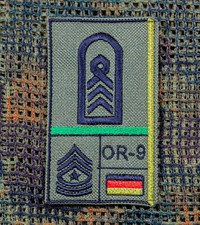 Bundeswehr rangabzeichen klett - bundeswehr,