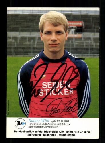 Rainer wilk autogrammkarte - rainer,