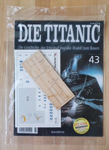Hachette die titanic - heft, +